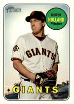 2018 Topps Heritage High Number #690 Derek Holland