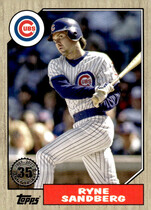 2022 Topps 1987 Topps 35th Anniversary #T87-32 Ryne Sandberg