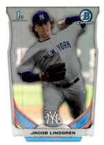 2014 Bowman Chrome Draft #CDP53 Jacob Lindgren