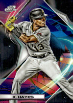 2022 Topps Chrome Cosmic #52 Kebryan Hayes
