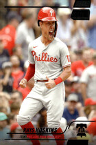 2022 Stadium Club Black Foil #101 Rhys Hoskins
