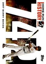2007 Topps Barry Bonds Home Run History #742 Barry Bonds