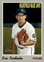 2019 Topps Heritage Minor League #95 Eric Pardinho