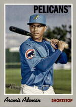 2019 Topps Heritage Minor League #5 Aramis Ademan