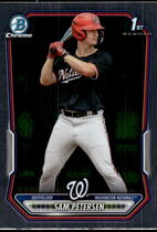 2026 Bowman Chrome Prospects #BCP-122 Sam Petersen