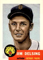 1991 Topps Archives 1953 #239 Jim Delsing