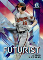 2021 Bowman Chrome Futurist #FUT-HK Heston Kjerstad