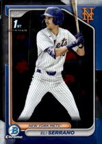 2024 Bowman Chrome Draft #BDC-163 Eli Serrano