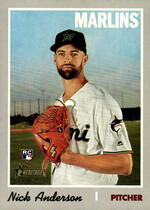 2019 Topps Heritage High Number #692 Nick Anderson