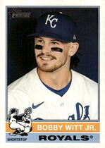 2025 Topps Heritage #92 Bobby Witt Jr.