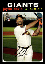 2020 Topps Heritage High Number #546 Jaylin Davis