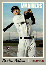 2019 Topps Heritage High Number #608 Braden Bishop
