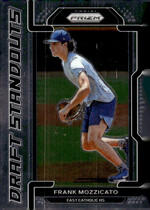 2021 Panini Prizm Draft Picks Draft Standouts #12 Frank Mozzicato