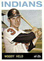 1964 Topps Base Set #105 Woodie Held