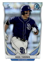 2014 Bowman Chrome Draft #CDP112 Nick Torres