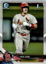 2018 Bowman Chrome Draft Refractor #BDC-149 Nick Dunn