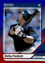 2024 Donruss Red and Blue #73 Kirby Puckett