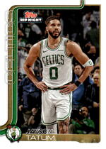 2025 Topps Rip Night #BK1 Jayson Tatum