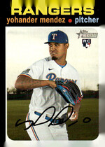 2020 Topps Heritage High Number #650 Yohander Mendez