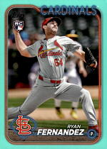 2024 Topps Update Aqua #US111 Ryan Fernandez