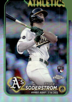 2024 Topps Chrome Update Refractor #USC22 Tyler Soderstrom
