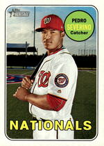 2018 Topps Heritage High Number #535 Pedro Severino