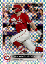 2022 Topps Chrome X-Fractor Refractor #61 Trey Amburgey