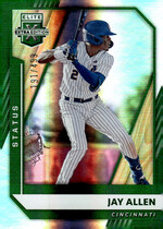 2021 Panini Elite Extra Edition Status Green #30 Jay Allen