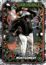 2024 Topps Holiday Tree #H152 Jordan Montgomery