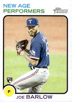 2022 Topps Heritage New Age Performers #NAP-24 Joe Barlow