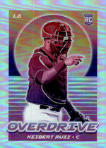 2021 Panini Chronicles Overdrive Holo #5 Keibert Ruiz