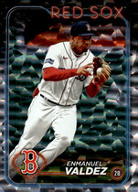 2024 Topps Silver Crackle Foil (Super Box Exclusive) #300 Enmanuel Valdez