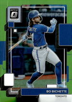 2022 Donruss Optic Lime Green #154 Bo Bichette