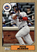 2022 Topps Mini 1987 Topps #78B-29 Pete Alonso