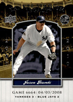 2008 Upper Deck Yankee Stadium Legacy Collection 6501-6742 #6664 Jason Giambi