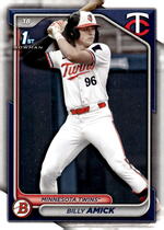 2024 Bowman Draft #BD-68 Billy Amick