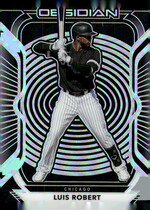 2021 Panini Chronicles Obsidian #2 Luis Robert