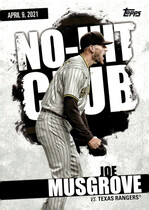 2022 Topps No-Hit Club #NHC-23 Joe Musgrove