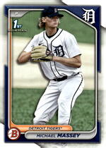 2024 Bowman Draft #BD-80 Michael Massey