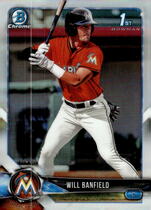 2018 Bowman Chrome Draft Refractor #BDC-113 Will Banfield