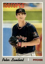 2019 Topps Heritage Minor League #158 Peter Lambert