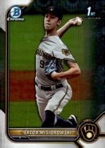 2022 Bowman Chrome Draft #BDC-132 Jacob Misiorowski