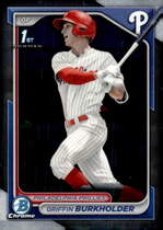 2024 Bowman Chrome Draft #BDC-60 Griffin Burkholder