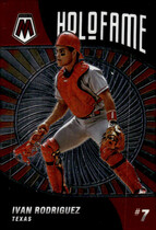 2022 Panini Mosaic Holofame #HF-12 Ivan Rodriguez