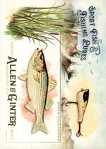 2017 Topps Allen & Ginter Sport Fish and Fishing Lures #SFL-4 Bass