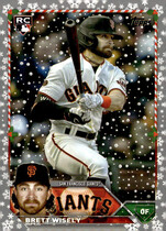 2023 Topps Holiday Metallic #H56 Brett Wisely
