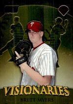 2000 Stadium Club Chrome Visionaries #V9 Brett Myers