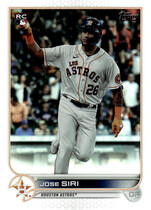 2022 Topps Rainbow Foil Series 2 #599 Jose Siri