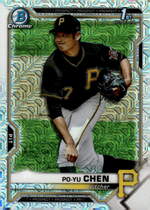 2021 Bowman Chrome Mega (Mojo Refractor) #BCP-223 Po-Yu Chen