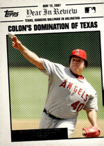 2008 Topps Year in Review #YR42 Bartolo Colon